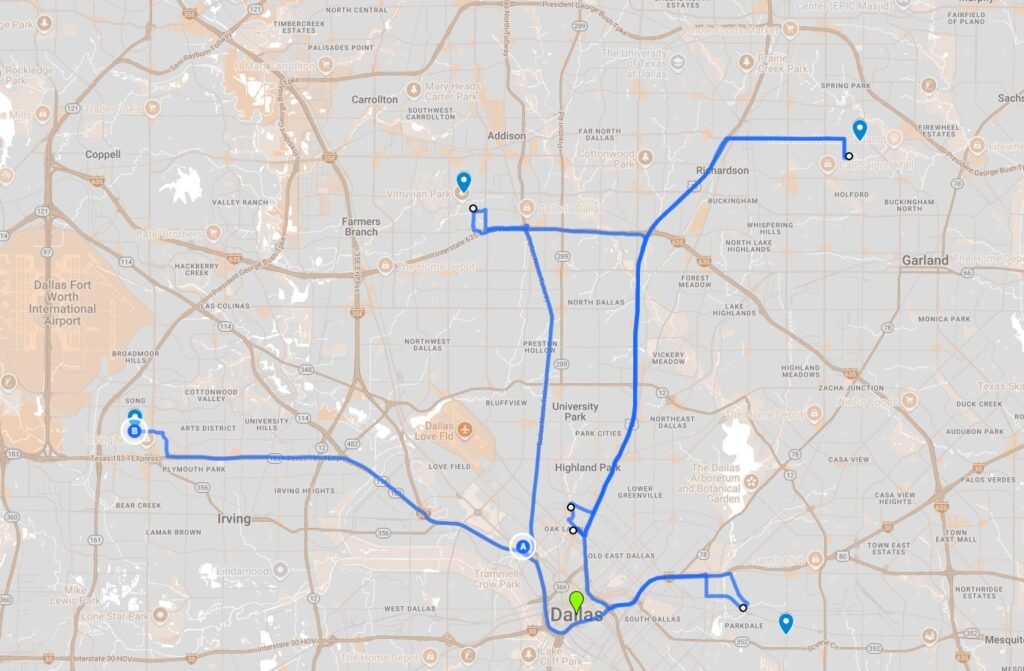 Warehouse_Location_for_Outlets_in_Dallas